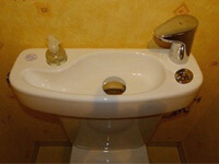 Vasque adaptable sur WC existant, WiCi Concept - Monsieur C - 2 sur 2